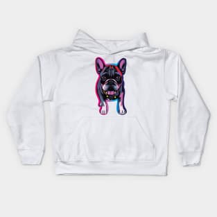 Frenchie Toon Kids Hoodie